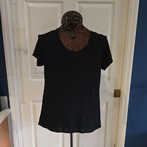 LuLaRoe Black Short Sleeve Tee